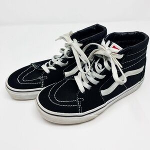 VANS Classic Sk8 Hi Black and White Size US Kids 3